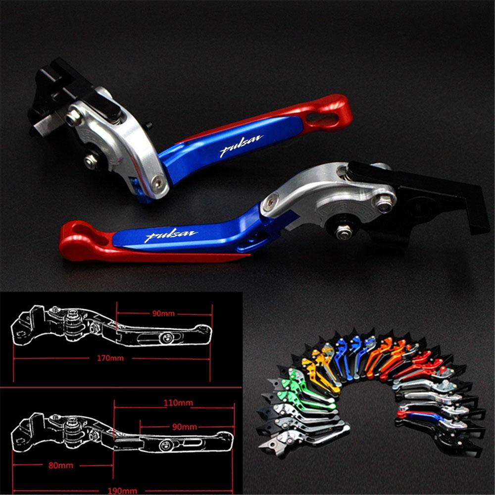 For Bajaj Pulsar 200 NS All Years Hot High-quality CNC Motorcycle Foldable Extending Brake Clutch Lever And Moto 170mm
