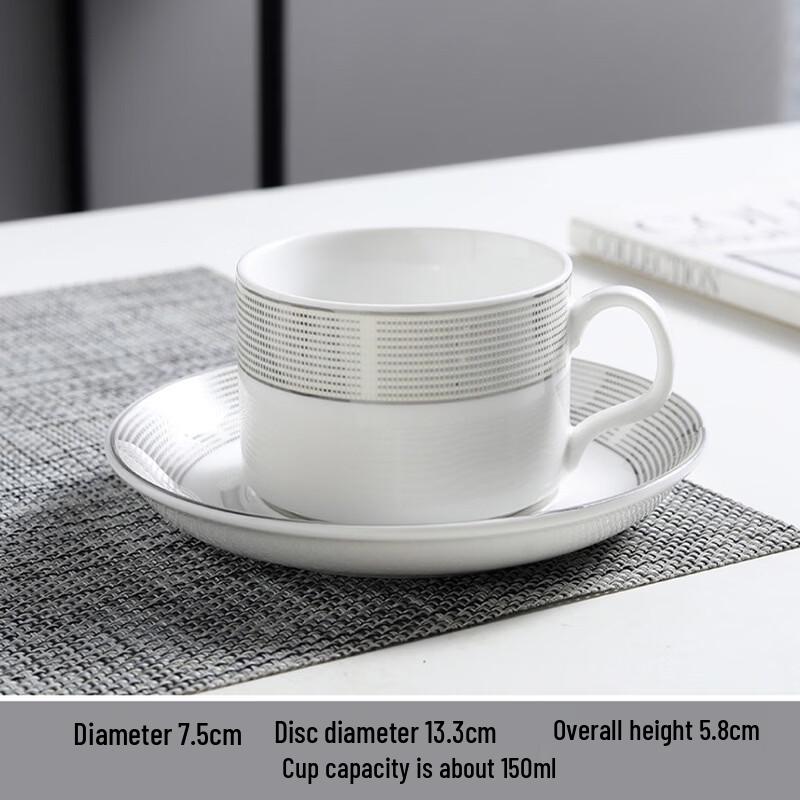 

Shangqi Ceramic Coffee Cup and Saucer Set