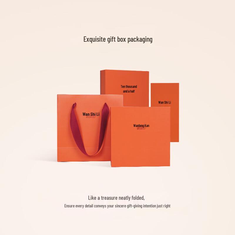 Wanshili Double-Sided Printed Silk Wool Scarf & Shawl