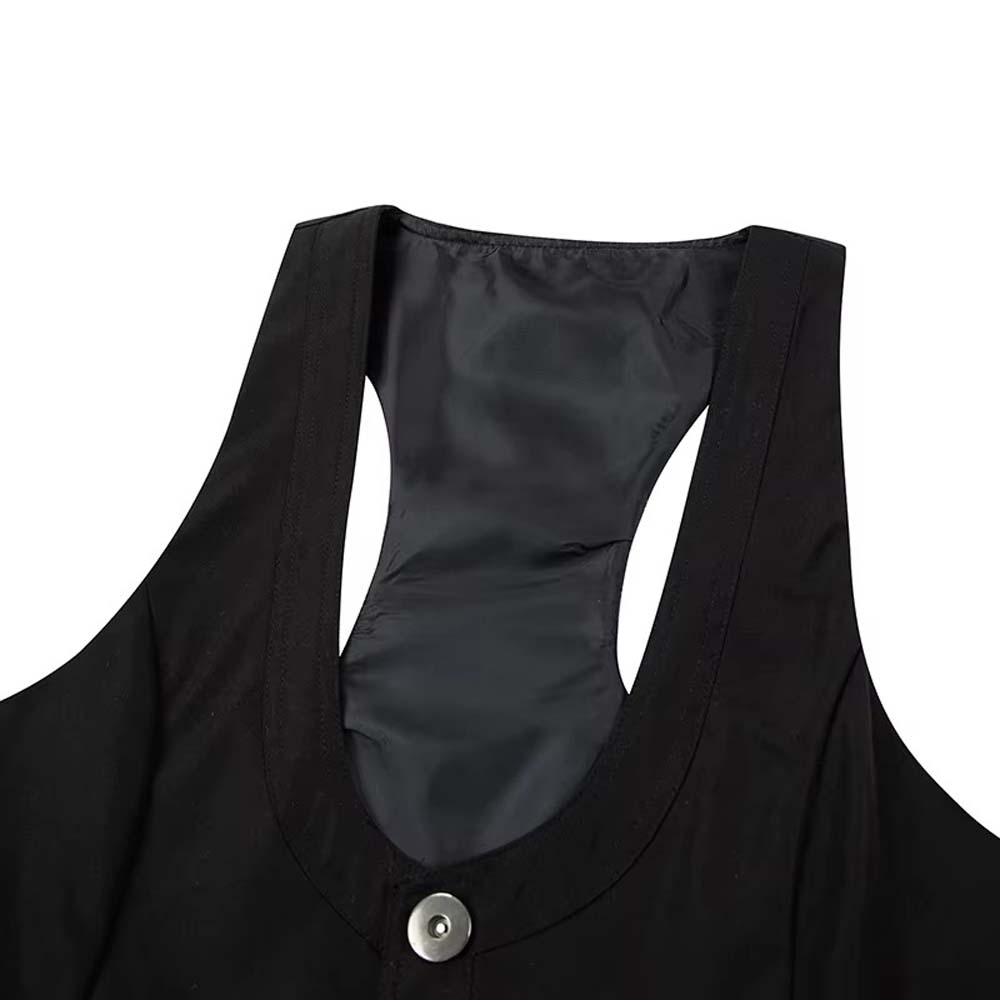 Suit Vest Women Waistcoat Sleeveless Racerback Vest Tuxedo  Unisex Style