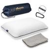 Sleep Well Even When Traveling Alkamto Portable Memory Foam Pillow Compact Storage For Business and Camping Carabiner Included Low-resilience,