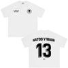 Rapper NATOS WAOR Merch T Shirts Unisexs Women Clothing Vintage Hip Hop Tshirts High Quality Cotton Casual Oversized Tshirt