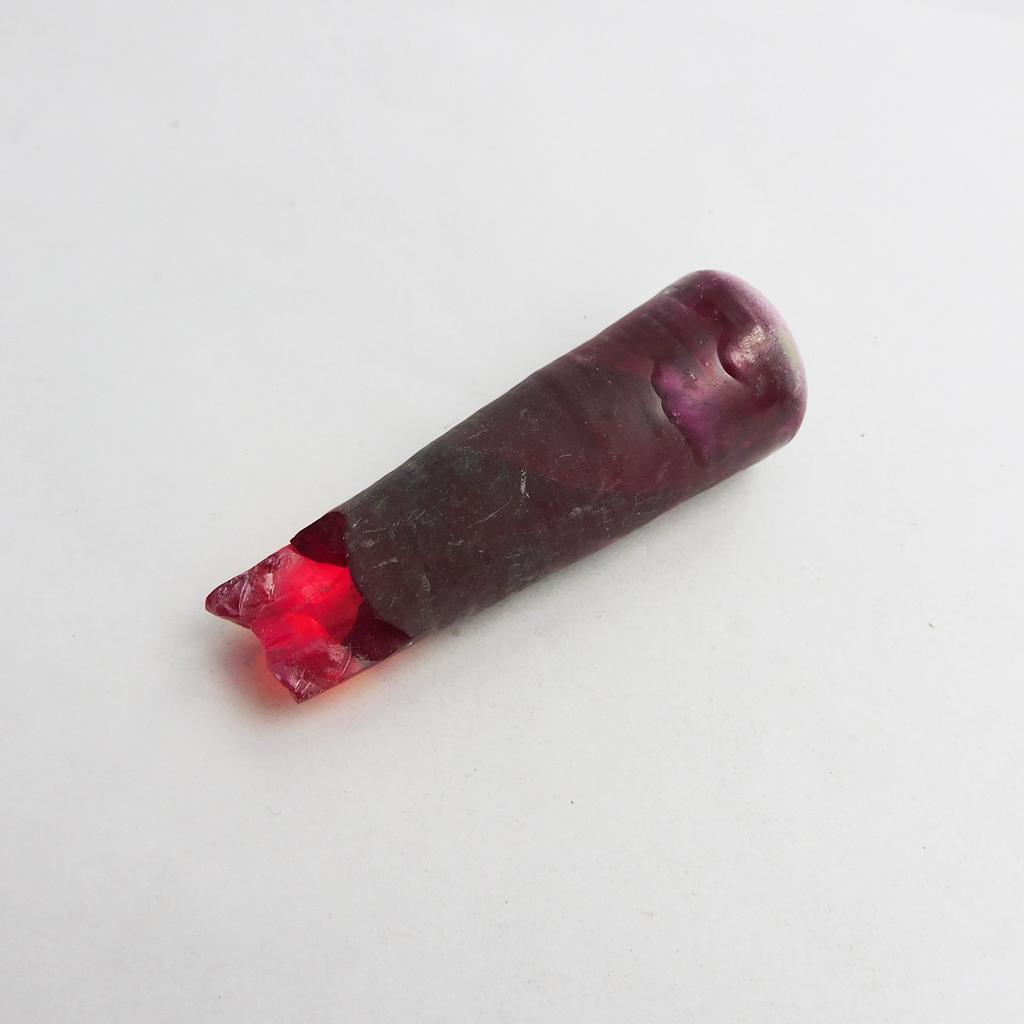 Natural Ruby 172.00 Ct Red Rough Uncut Raw Rough Rare Loose Gemstone CERTIFIED P-1080-Sa