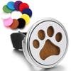 Tree Of Life Insert Car Aromatherapy Gasket Stainless Steel Car Air Outlet Essential Oil Diffuser Fashion Perfume Locket Jewelry