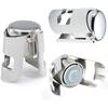 Sparkling Wine Bottle Stopper Premium Dark Stainless Steel Champagne Stopper Creates A Vacuum