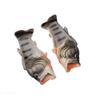 Open Toe Funny Male's Footwear Women's Fish Slippers Outdoor Couples Family Cartoon Animal Flip flops Plus Size 46 47 Man Shoes