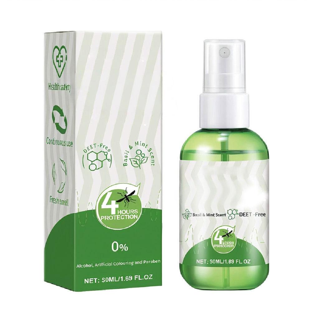 Спрей от комаров для тела Натуральный спрей от насекомых Репеллент от насекомых для кожи Средство от зуда Спрей от комаров