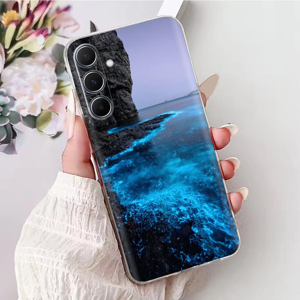 Für Samsung Galaxy A24 4G Hülle Cartoon Weiche Silikon Handyhülle Für Samsung A24 SM-A245F A 24 Rückabdeckung Transparent Fundas Coque