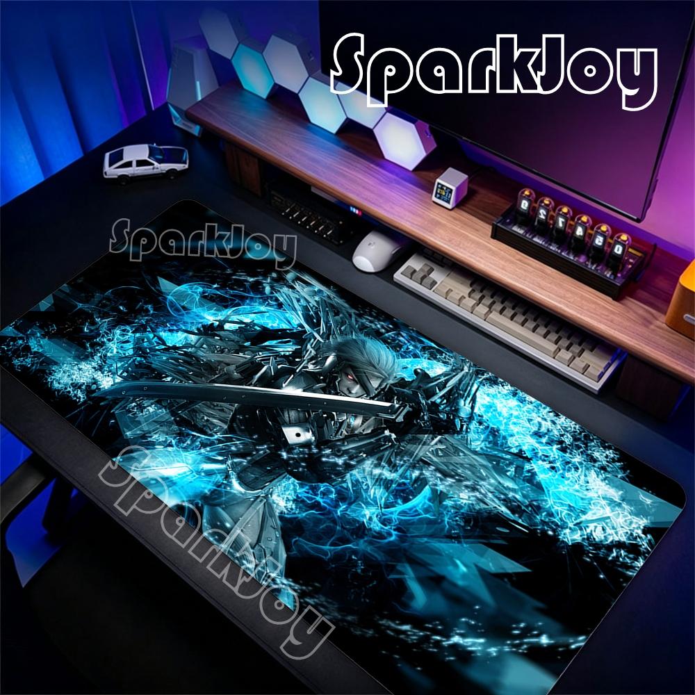 Hot Mouse Pad Office Pc Hd Anime Gamer Cabinet Keyboard Mousepad Metal Gear Solid Laptop Gaming Accessories Desk Mat Xxl Carpet