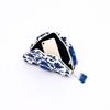 Floral Canvas Travel Case - Cotton Cosmetic & Accessory Bag