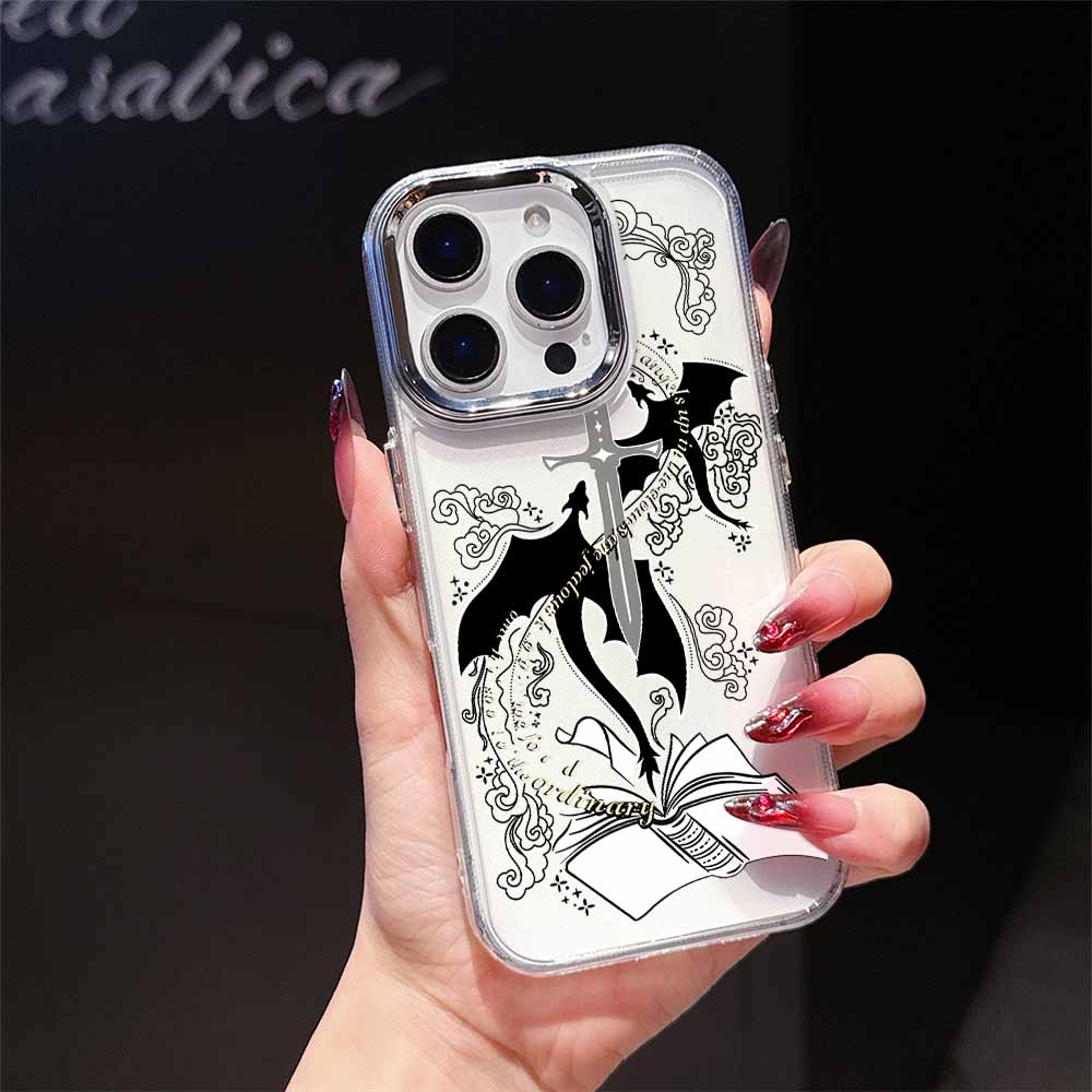 Dragon F-Fourth Wings Phone Case for Samsung Galaxy A57 A56 A36 A26 A06 A55 A35 A16 A54 A34 A25 A24 A15 A05 A73 A53 A33 4G 5G