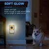 Smart LED Night Light with Dual Standard Socket and Energy-Saving Sensor