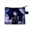 Family Adams The Coin Purse Printed Storage Card Bag Kid Gift Student