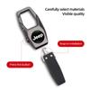 For Jeep Car Keychain Men Business Keyring Auto Key Accessories For Jeep Grand Cherokee Wrangler JK Gladiator Compass Renegad