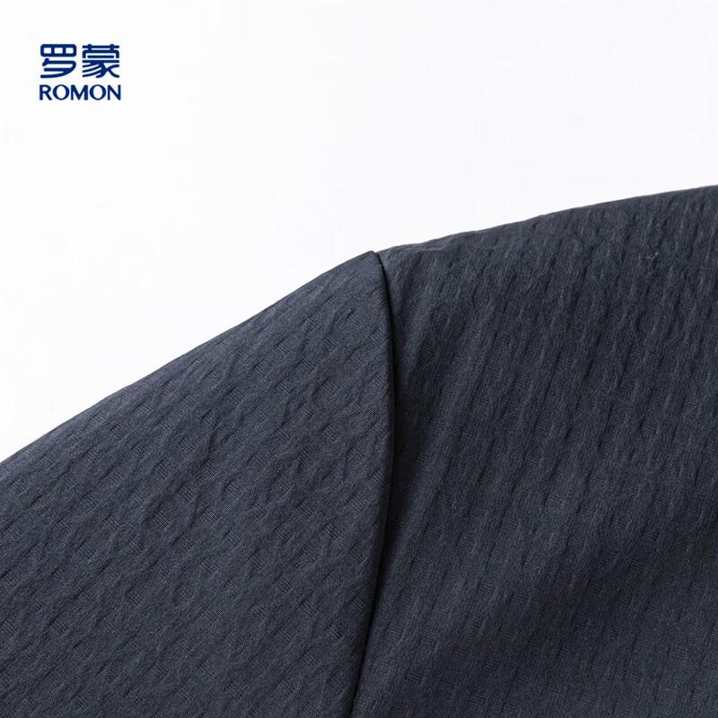 Romon Men's Business Casual Stand-Collar Jacket