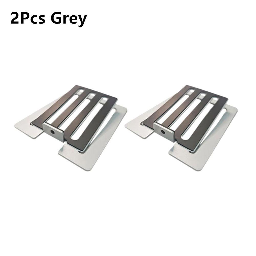 1/2Pcs Aluminum Alloy Desktop Speaker Stands Tilted Speaker Support  Bookshelf Desk