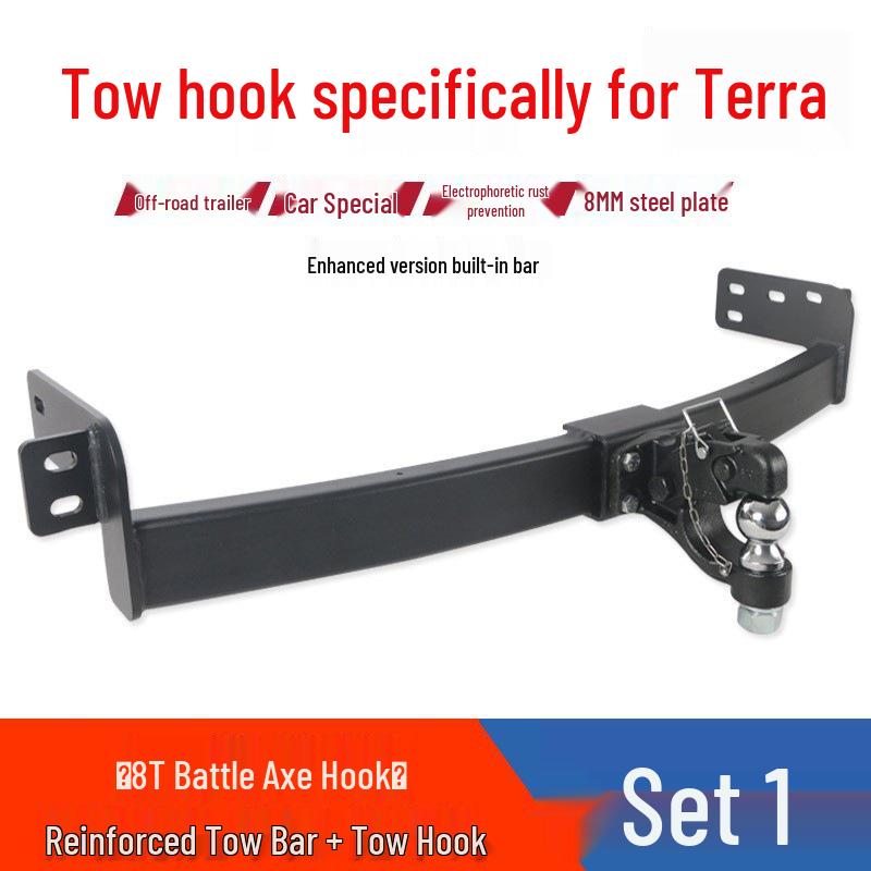 Nissan Terra Trailer Hooks & Tow Supports: Specialized Rear Hooks and Modified Tow Bars