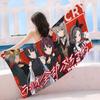 Anime G-Girls Cool Band Cry Microfiber Beach Towel Absorbent Quick Dry Soft Yoga Swimming Resort Mountain Climbing Towel