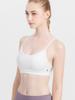 Loopa Silky Fine Bra Top Yoga Size M Wear/White,