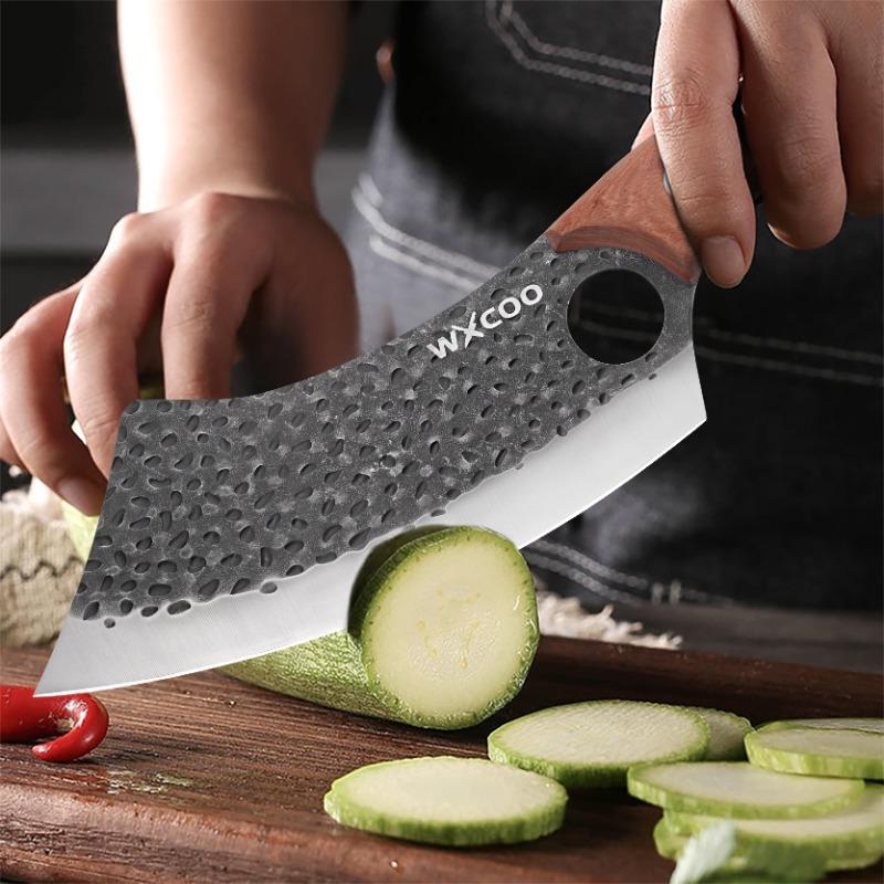 Stainless Steel Chef Knife Utility Knife 1PCS Kitchen Tool Professional Knife Meat Cleaver Butcher Knife