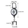 Portable Pick Chalk Cover Tip Pricker Preps Tool, Pocket Billiard Cue Snooker Tool, Portable Clip Billiard Chalk Holder