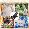 10Pcs Large Balloon Arch Clips Plastic Transparent Backdrop Spring Clamps 3.5Inch Heavy Duty Clip For Balloon Arch Kit