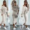 Casual Set Solid Round Neck Short Sleeve T-Shirt with Elastic Waist Pants 2 Piece Outfit Comfortable Breathable Lounge Track Suit