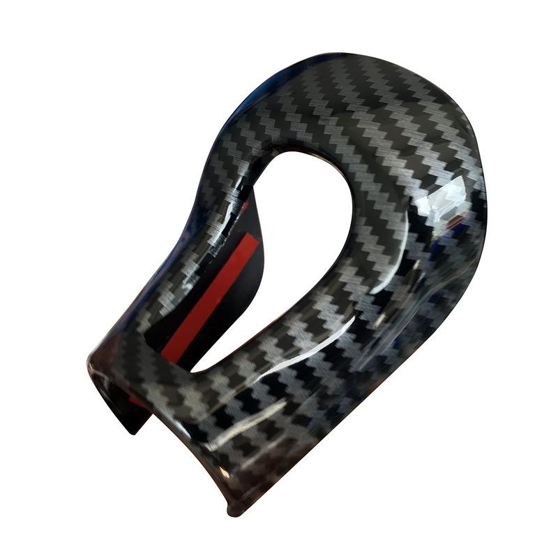 Carbon Fiber Color Shift Knob Cover Trim Fit for Hyundai Tucson 2016 2017 2018