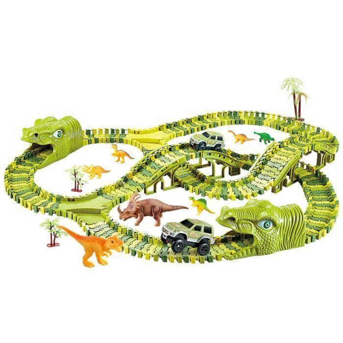Circuit Voiture Électrique - GUIGUOGUO - Dinosaure - 271 pièces - Pour enfants - Mixte