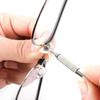 3-in-1-Brillenschraubendreher, Brillenschraubendreher, Uhrenreparaturset mit Schlüsselanhänger, tragbare Handwerkzeuge, Präzisionsschraubendreher
