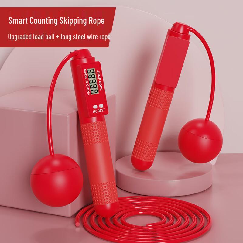 WEZHO Cordless Weighted Counting Jump Rope