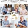 HUAZONTOM Brain Teaser Rings, 5-Piece Set, Difficulty Levels 6-3, Ring Puzzle, Brain Teaser Toy for Adults and Children, Mystery Solving, Time