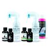 Zeus Clear Silazan 50 Glass Kit + Degreaser Medium 1.7 Fl Oz (50 Ml) Gloss Enhancement