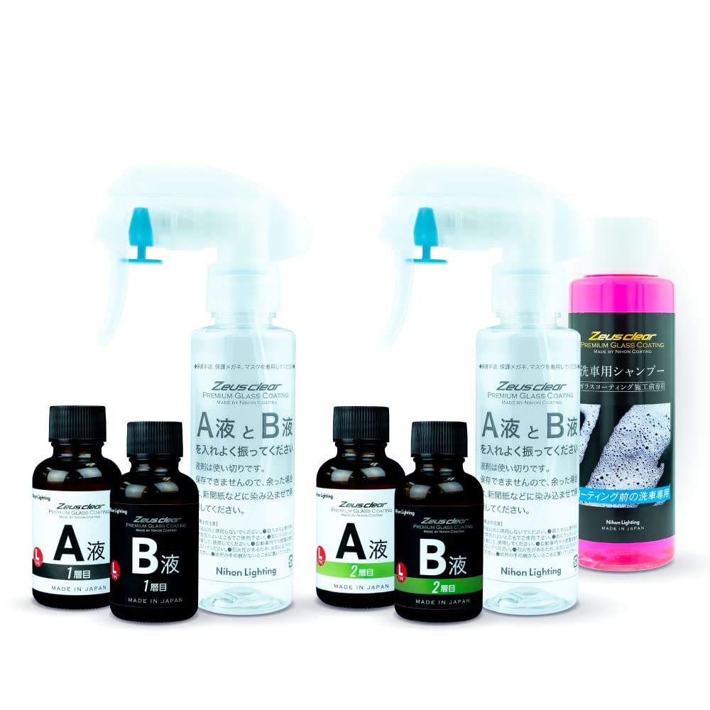 

Zeus Clear Silazan 50 Набор для стекла + Обезжириватель Средний 1,7 жидких унций (50 мл) Усиление блеска M size (50ml) + degreaser