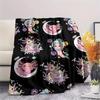 1Pc Axolotl Print Flannel Blanket, High quality Comfortable for All Seasons, Home Decor, Warmth and Comfort, Perfect for Christmas Gifts