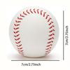 Durable Safe Elastic PU Foam Baseball for Indoor Outdoor Recreational Use Lightweight Training Softball Sports Fitness Equipment