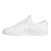 adidas Originals Nizza Trefoil Chaussures de Skate Décontractées Antidérapantes Légères Tige Basse Baskets Femme Blanc Rouge FX8345
