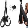 Biceps Training Double Head Pulling Strap Pilates Muscle Fitness Accessories Lower Waist Rope Fitness Arm Rope