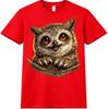 Owl T Shirt Cute Baby Owl Graphic Tee Adorable Bird Lover Casual Animal Top