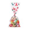 Santa Claus Party Favor Gift Christmas Candy Bags Cookies Storage Cellophane Baking Packaging