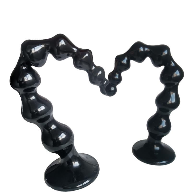Long Silicone Pull Bead Penetration Anal Pussy Expansion Ass Plug Long Dildo G Spot Stimulation Female Orgasm Adult 18+ Sex Toys