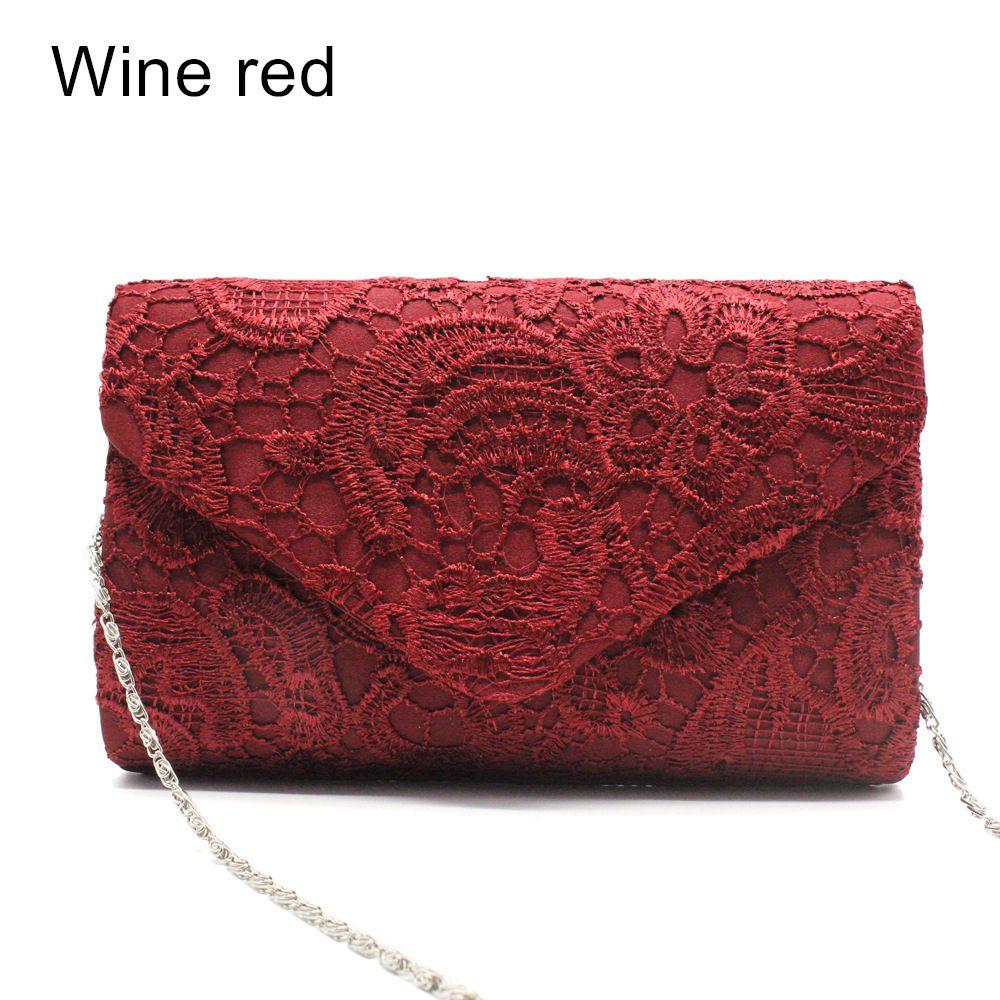 Ladies Messenger Bag Handbags Lace Clutch Bag Evening Party Wedding Purse Envelope Bag Fashion Women Wallet