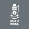 WERA 3/8" Drive Twist Lock Socket Holder, Holds 9 Sockets, 003981