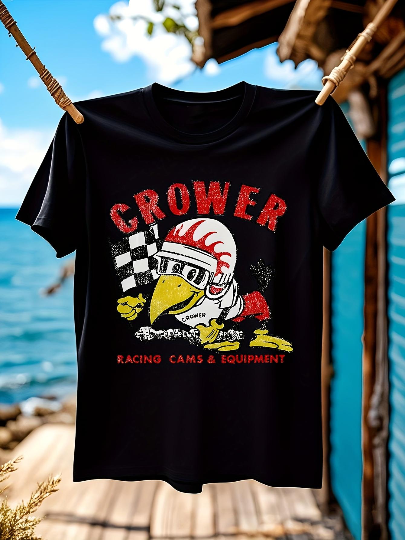 Vintage Tshirt Vintage Racing Tshirt - White Crew Neck Te... XL