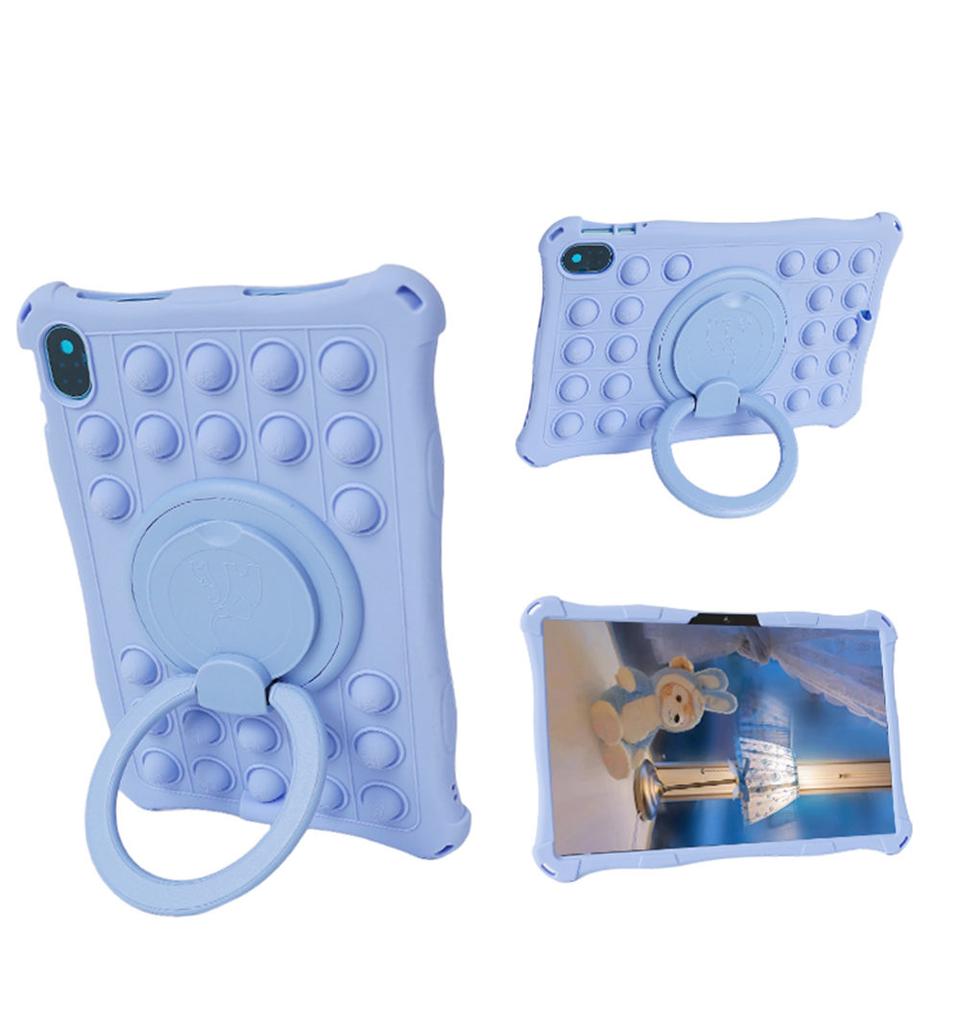 360 Rotate Soft Silicone Kids Safe Case For Honor Pad 8 12inch Full Body Handle Kickstand Tablet Cover With Strap
