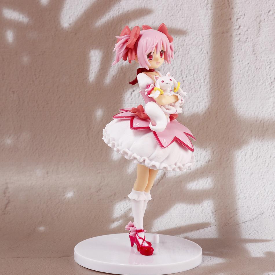 Anime Puella Magi Madoka Magica Aniem Figure Kaname Cute Models Figurines Ornaments Exquisite Toy Collection Otaku Gifts