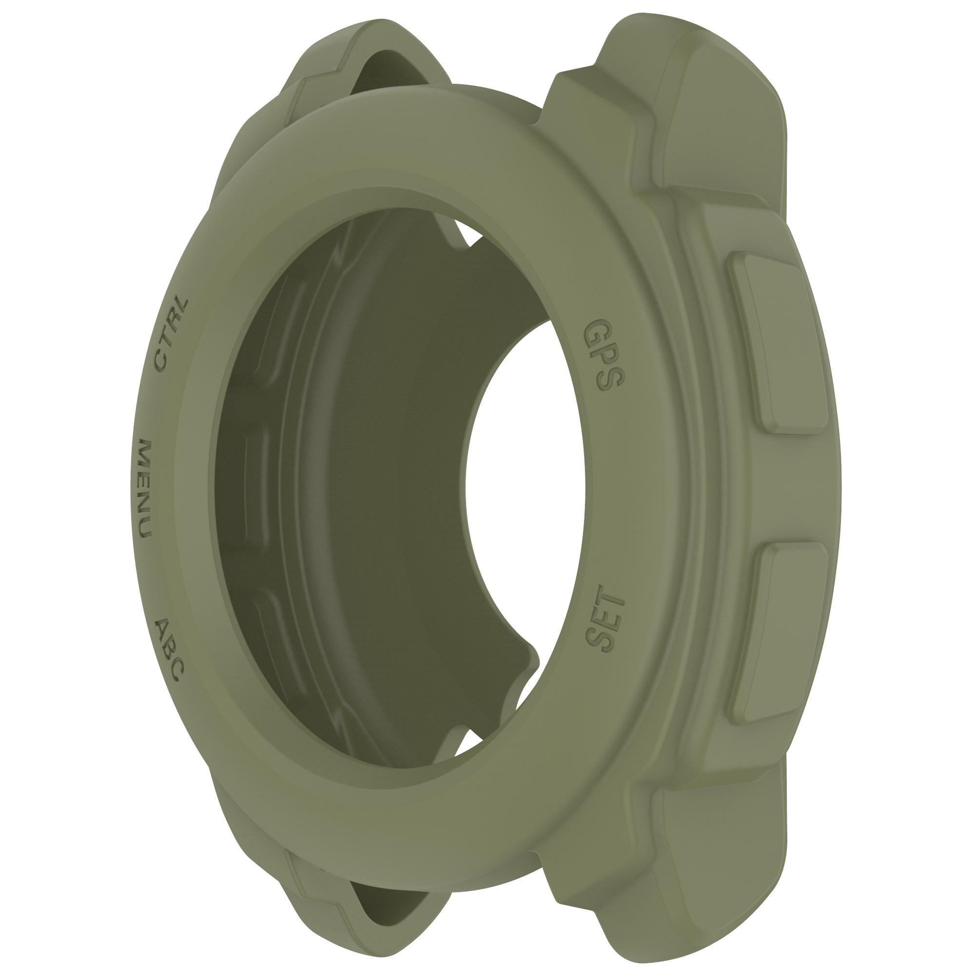 

For Garmin Instinct E 40mm Watch Case Silicone Shockproof Bumper Frame Orange