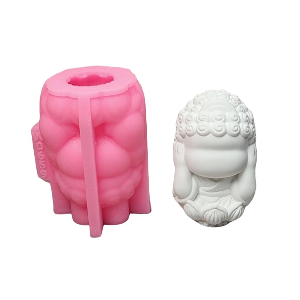 Religious Statue Silicone Candle Molds Epoxy Resin Molds for Making Candle Soap Chocolate Candy Cake Fondant Decoration