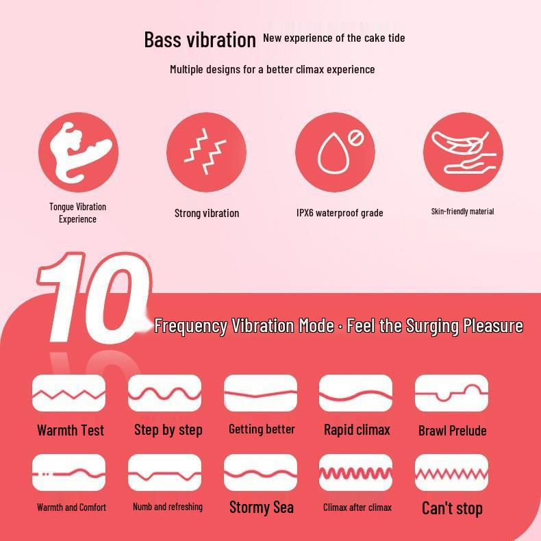 Cross-Border Multi-Functional 10-Frequency G-Spot Vibrator for Women