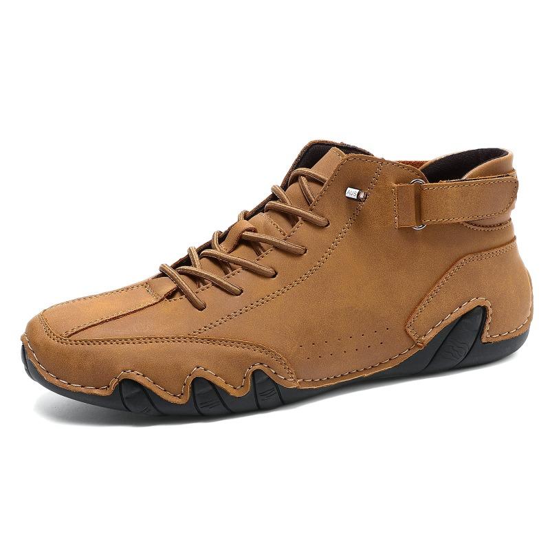 Men's shoes high-top cotton shoes men's casual shoes winter velvet thickened shoes Martin boots men's